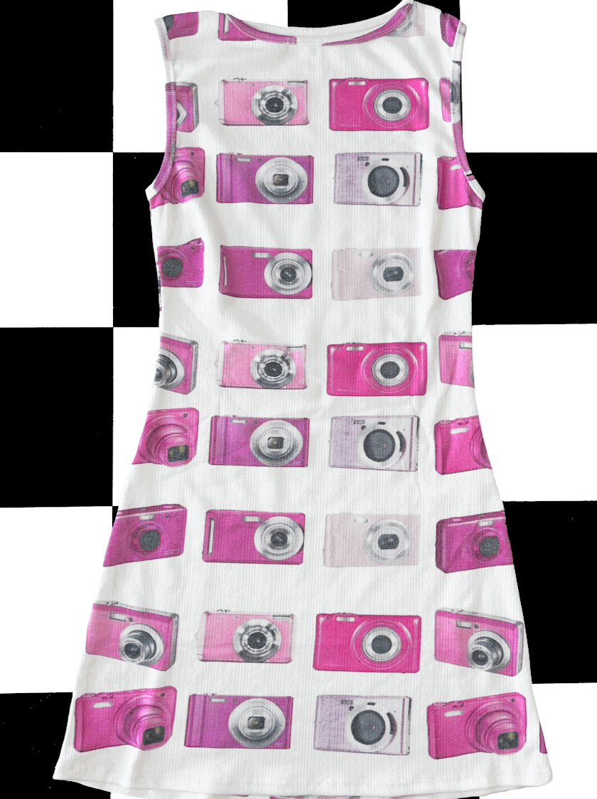o'mighty DIGICAM POINTELLE DRESS