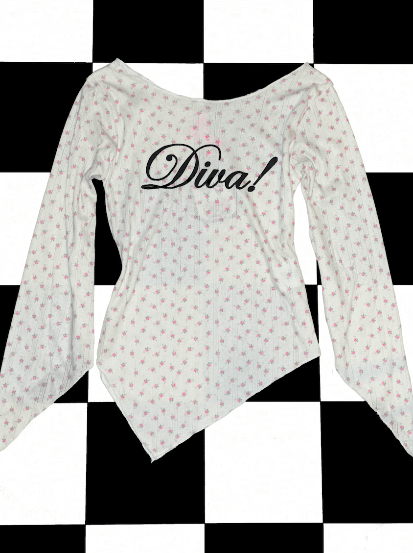 o'mighty DIVA POINTELLE LONG SLEEVES