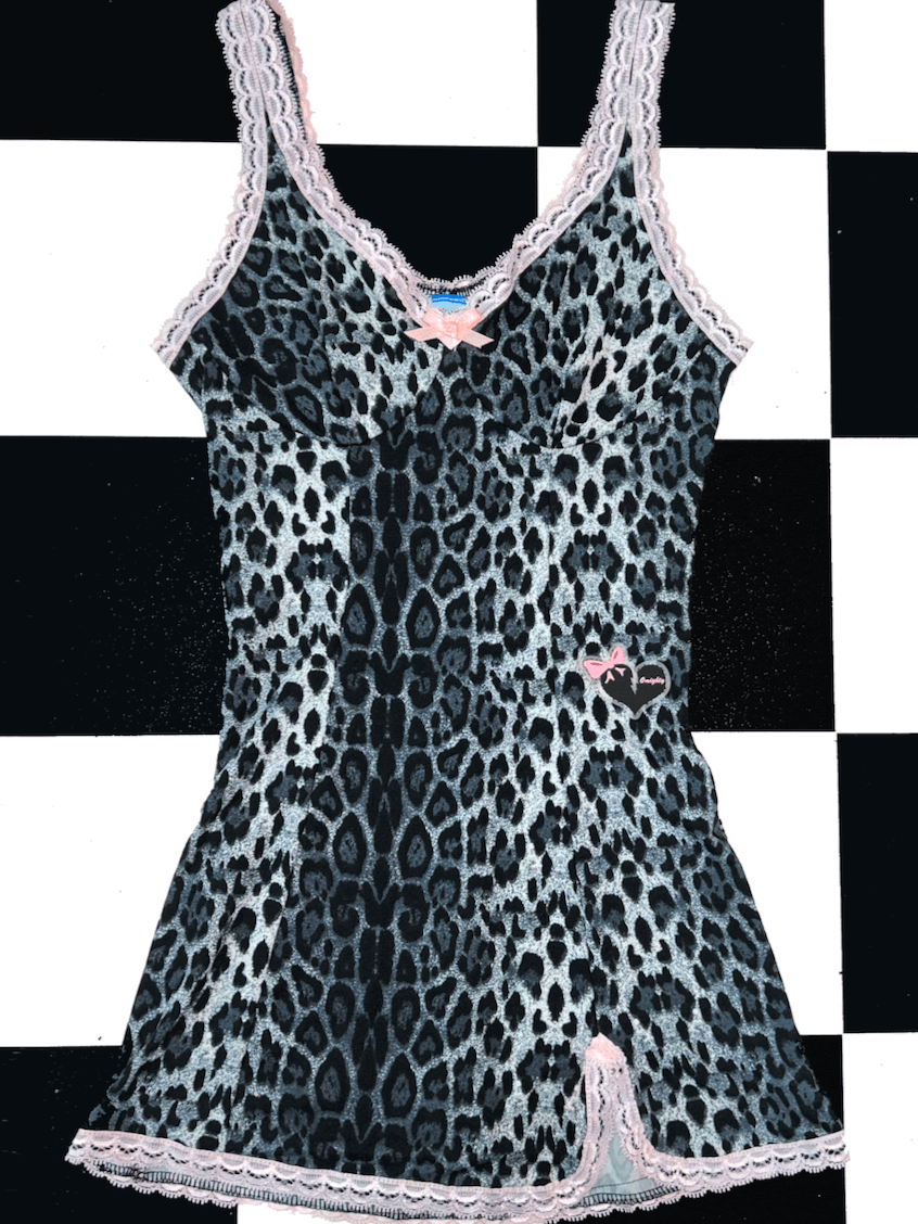 o'mighty DOLL SNOW LEOPARD DRESS