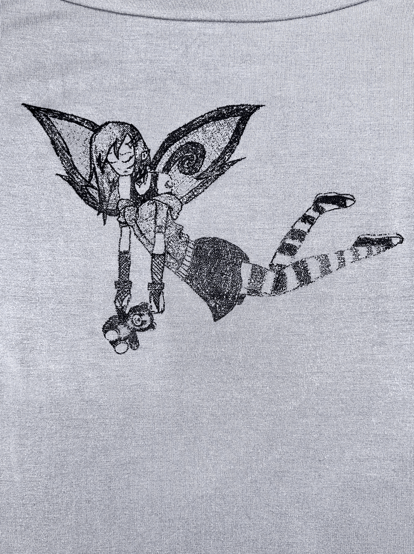 o'mighty EMO GIRL BOATNECK TOP