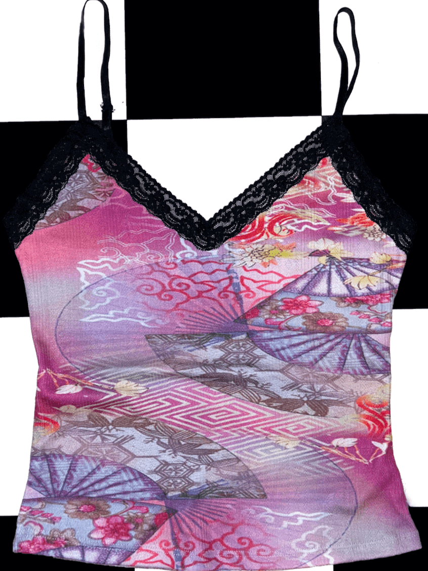 o'mighty FAN POINTELLE CAMI