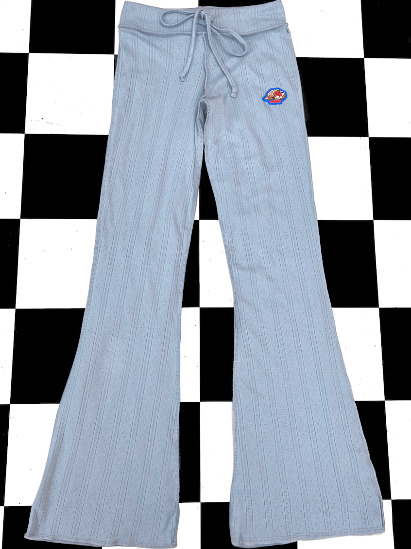 o'mighty FAWN POINTELLE PANT IN GREY