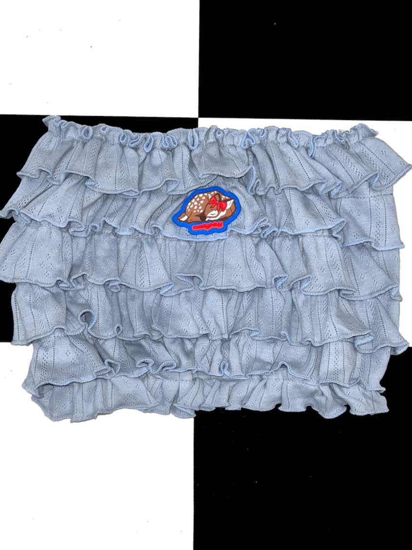 o'mighty FAWN RUFFLE TUBE IN GREY
