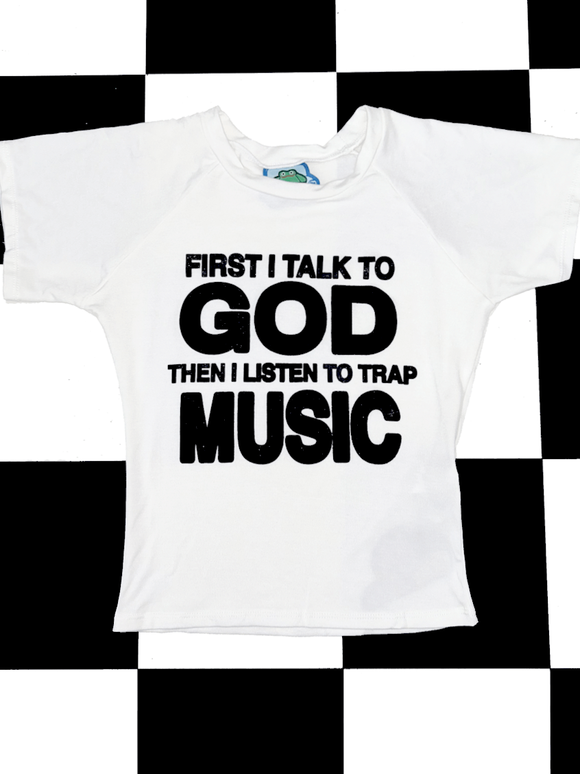 o'mighty FIRST I TALK TO GOD BABY TEE