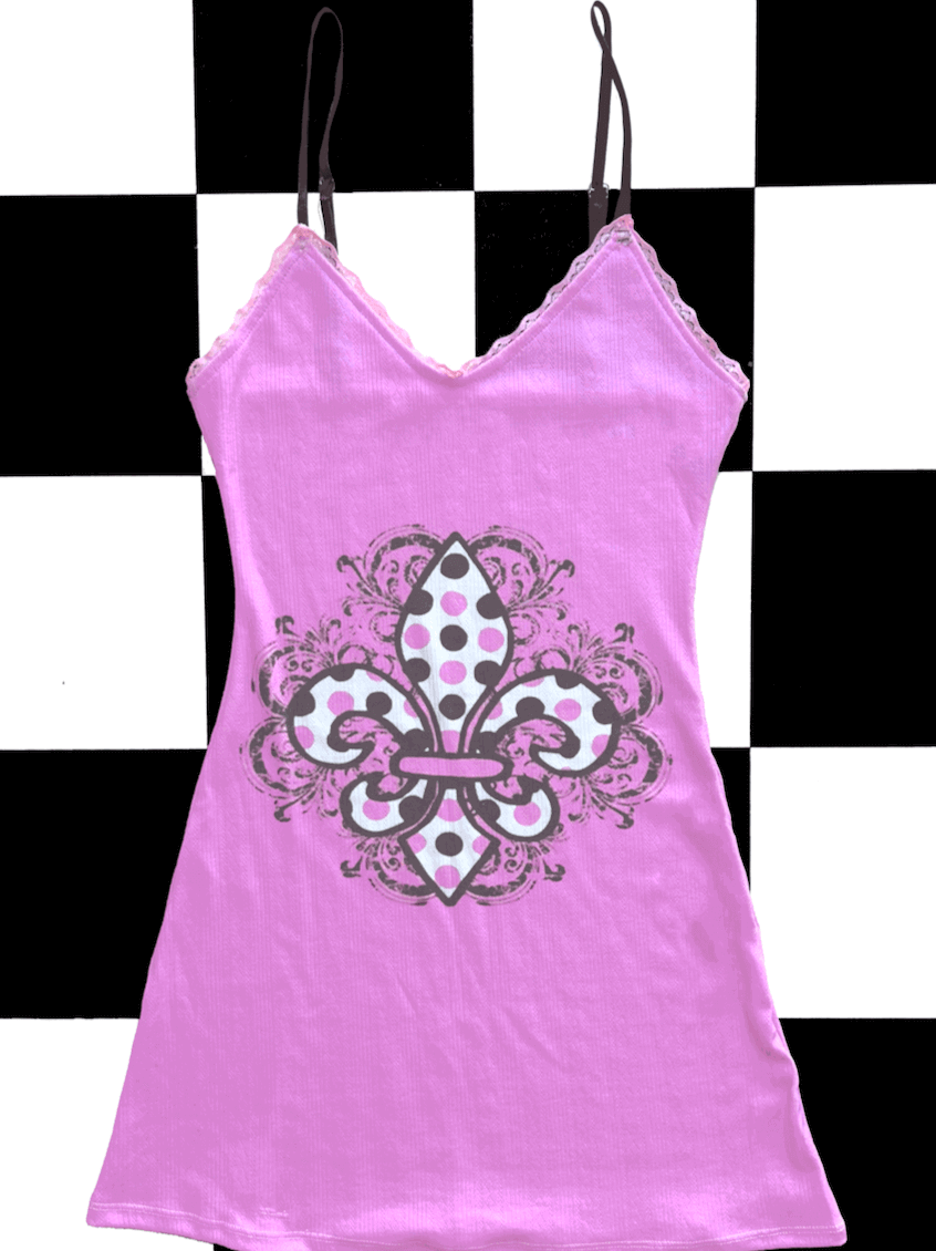 o'mighty FLEUR DE LIS POINTELLE DRESS