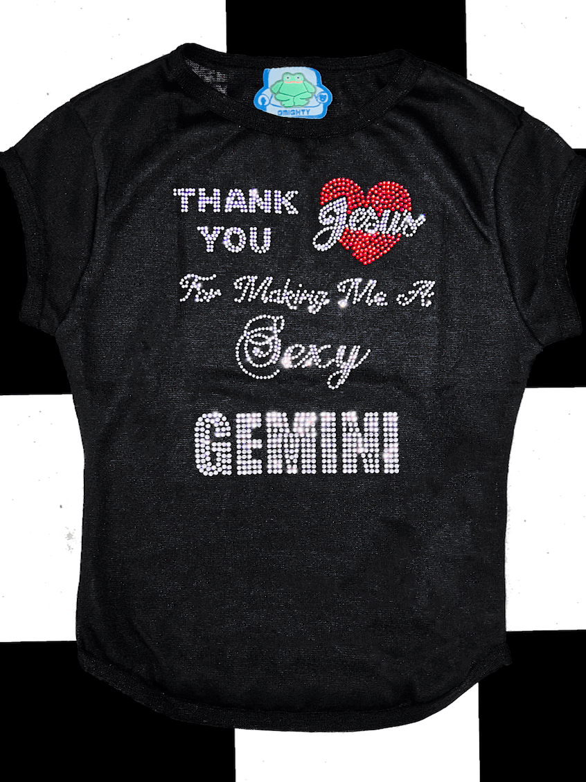 o'mighty GEMINI BABY TEE