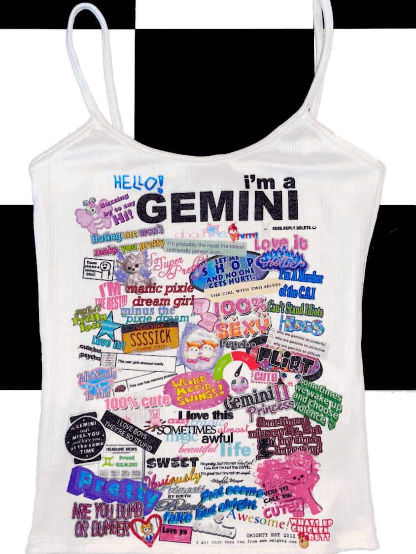 o'mighty GEMINI POINTELLE CAMI