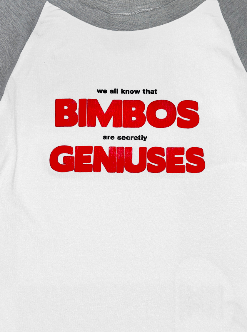 o'mighty GENIUS RAGLAN