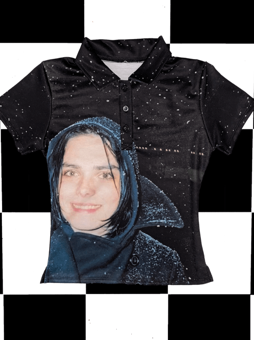 o'mighty GERARD POLO TEE IN BLACK