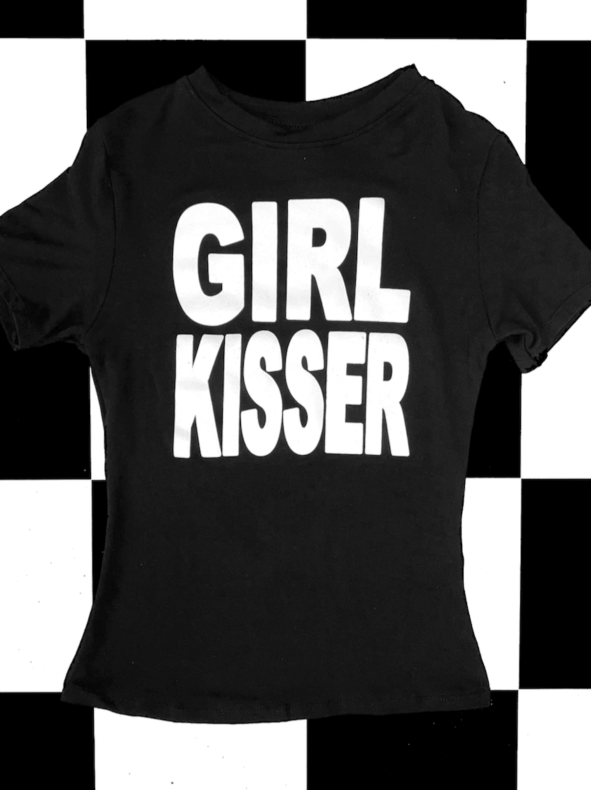 o'mighty GIRL KISSER BABY TEE