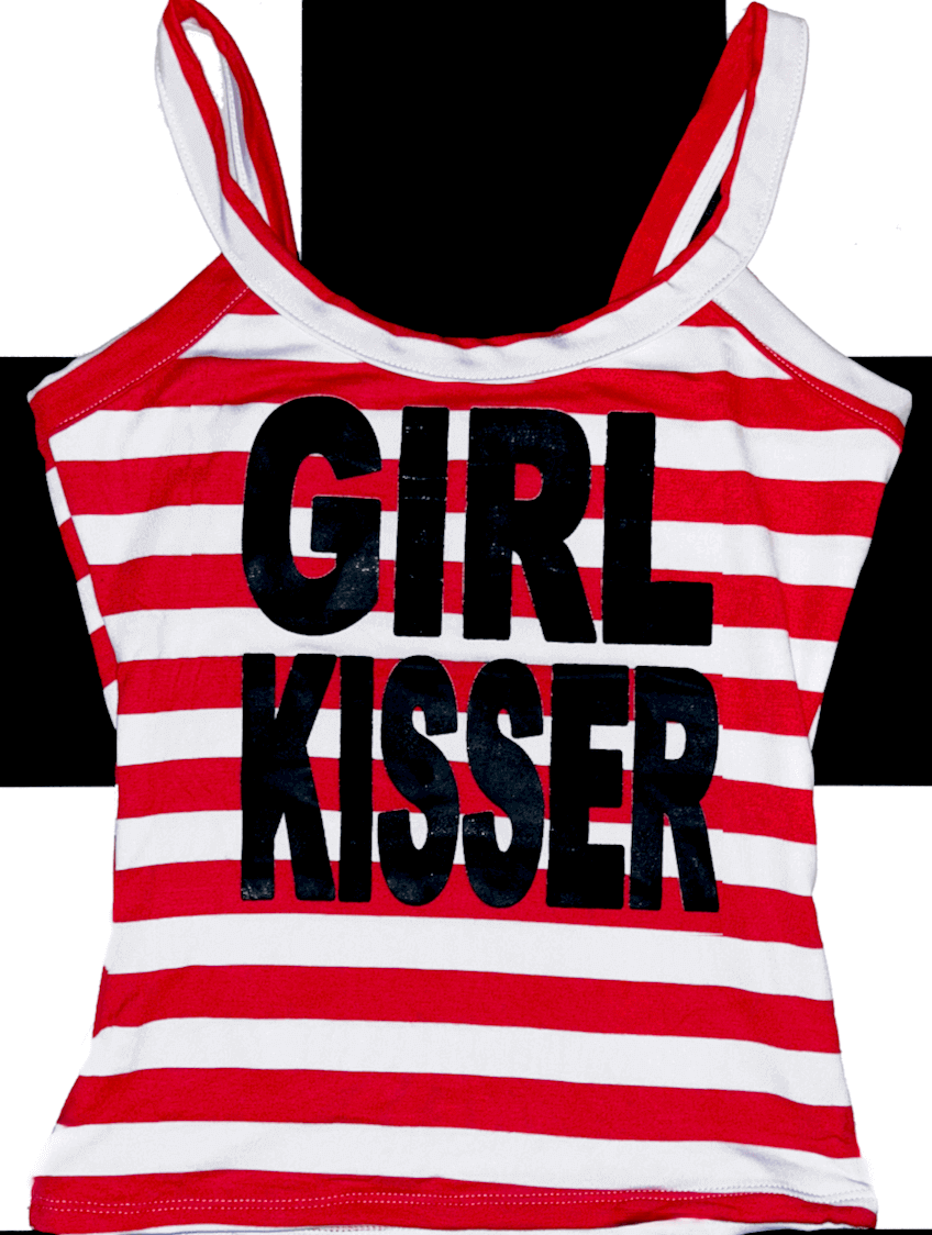 o'mighty GIRL KISSER STRIPED CAMI