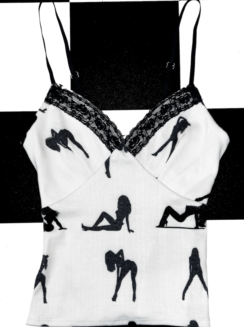 o'mighty GIRLS POINTELLE LACE CAMI