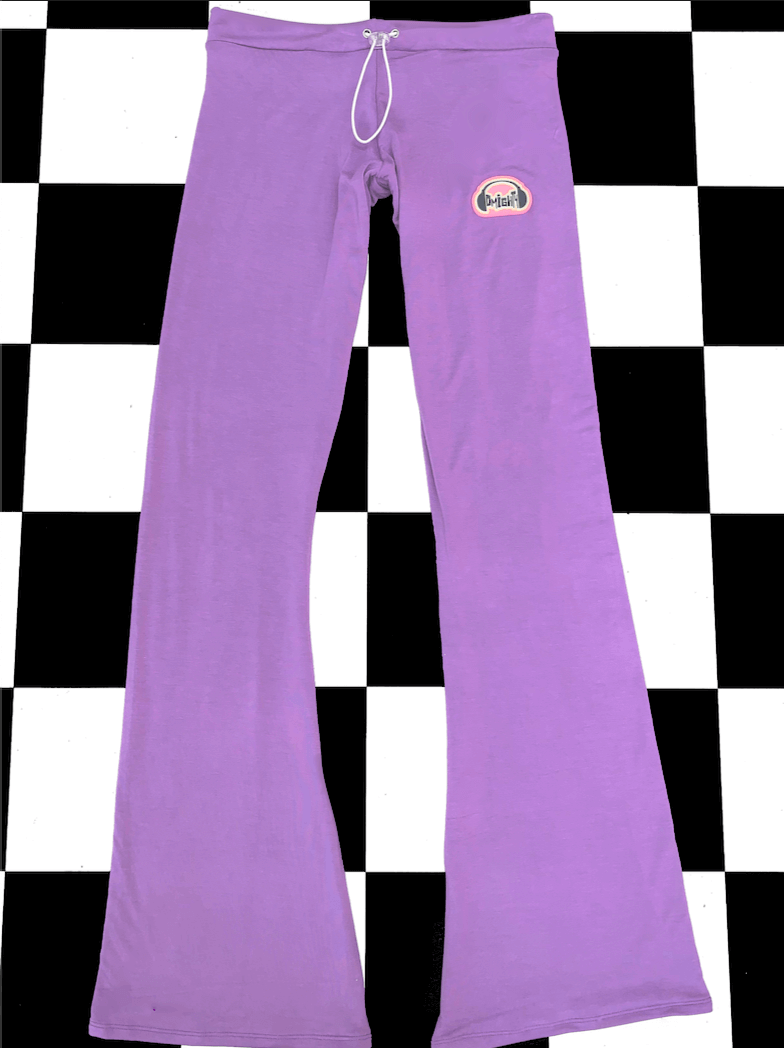 o'mighty HEADPHONE PANTS IN LILAC