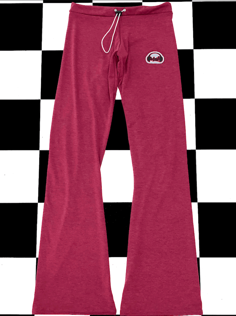 o'mighty HEADPHONE PANTS IN RED