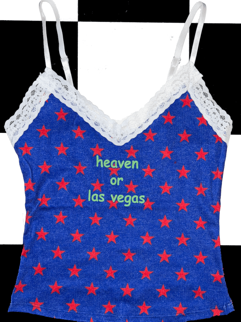 o'mighty HEAVEN OR LAS VEGAS POINTELLE CAMI