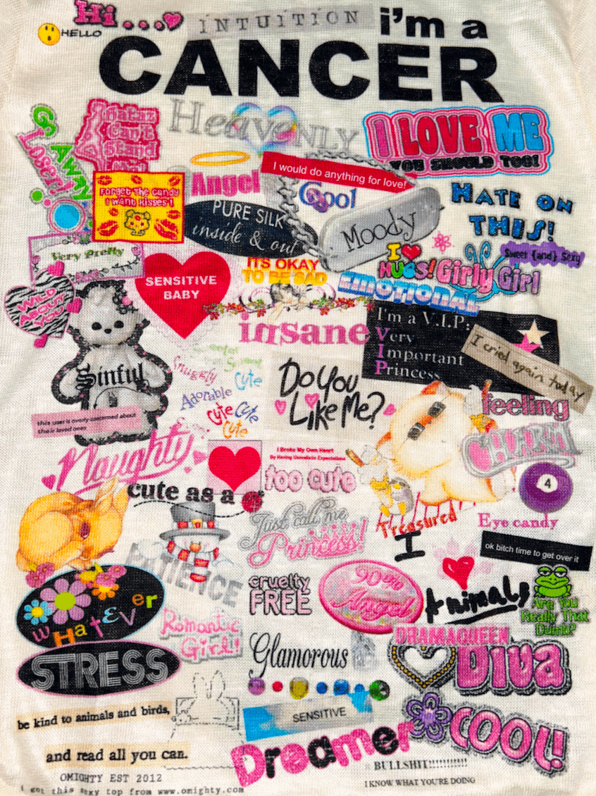 o'mighty HELLO I AM A CANCER
