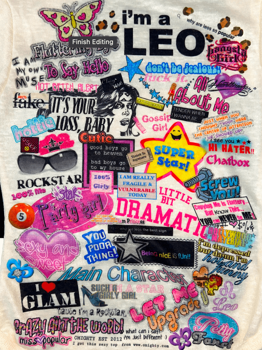 o'mighty HELLO I AM A LEO