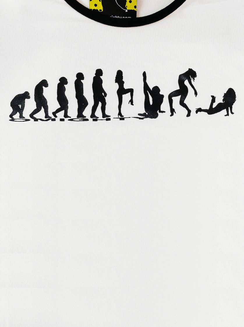 o'mighty HOT GIRL EVOLUTION IN WHITE