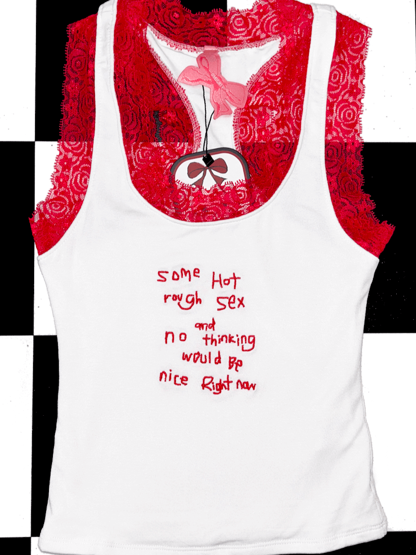 o'mighty HOT ROUGH SEX LACE CAMI