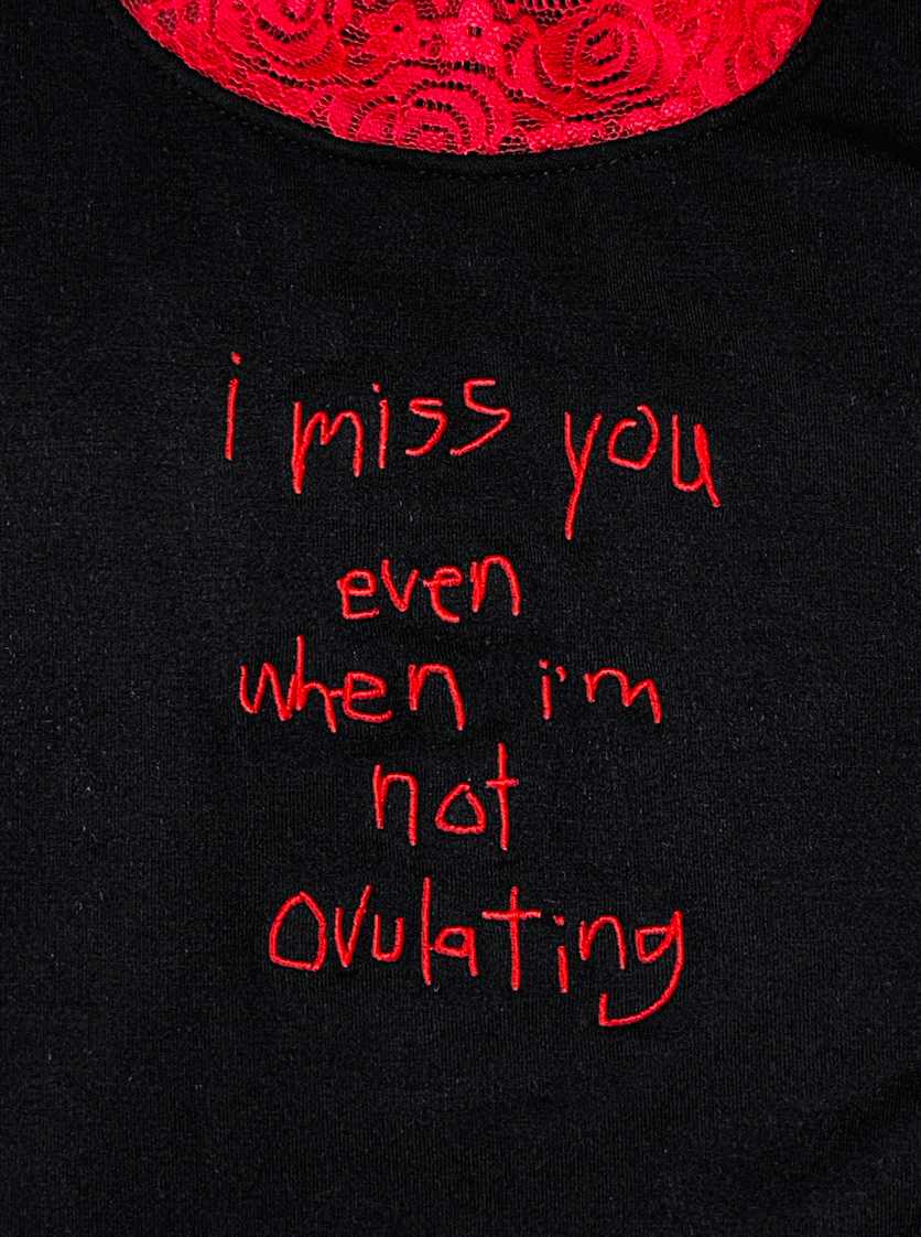 o'mighty I MISS YOU LACE CAMI