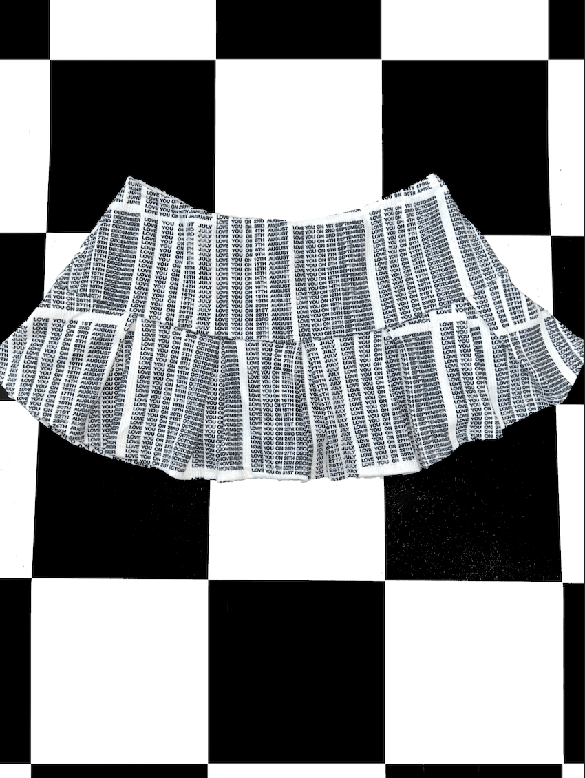 o'mighty ILY EVERYDAY POINTELLE SKORT