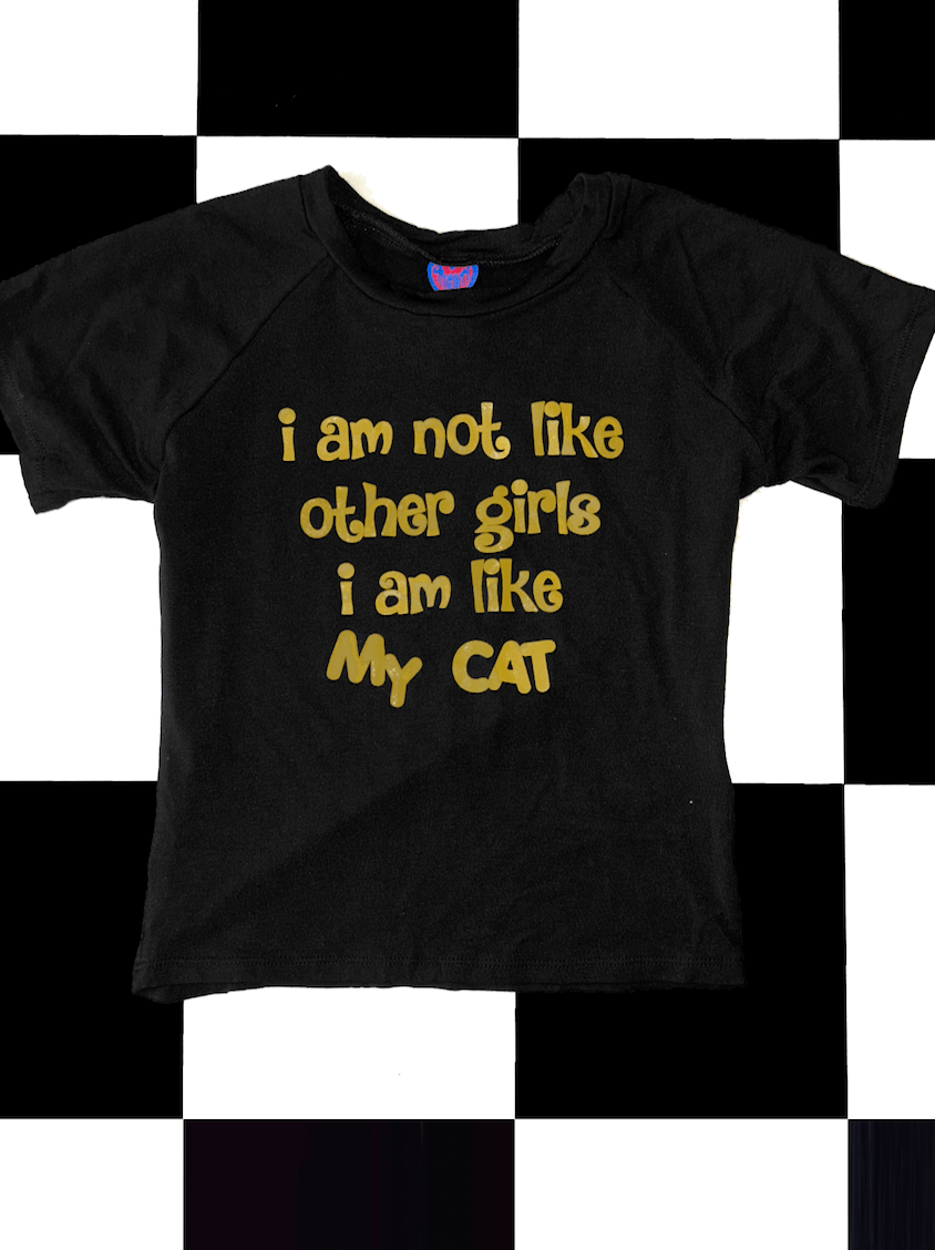 o'mighty IM LIKE MY CAT BABY TEE