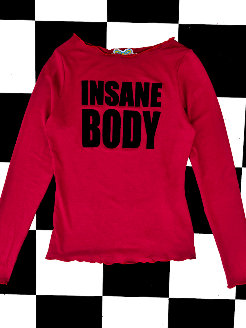 o'mighty INSANE BODY LONG SLEEVES IN RED