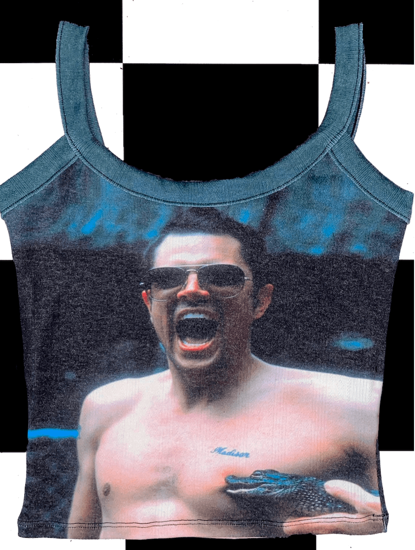 o'mighty JOHNNY KNOXVILLE POINTELLE CAMI