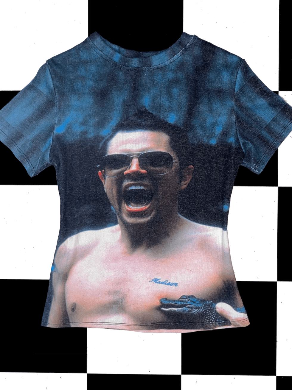 o'mighty JOHNNY KNOXVILLE POINTELLE TEE