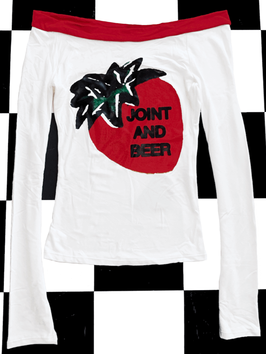 o'mighty JOINT AND BEER OFF SHOULDER