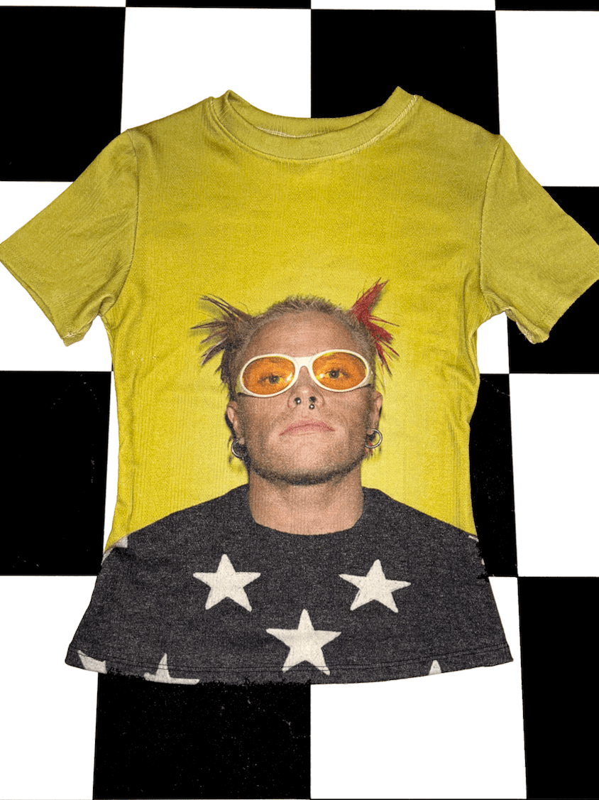 o'mighty KEITH FLINT POINTELLE TEE