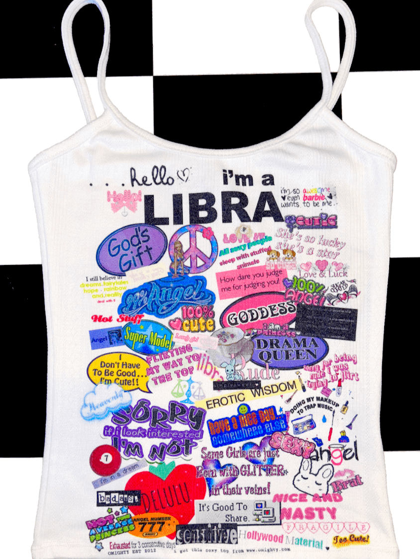 o'mighty LIBRA POINTELLE CAMI