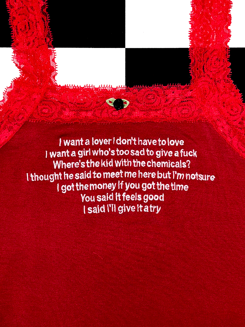 o'mighty LOVER I DONT HAVE TO LOVE IN RED