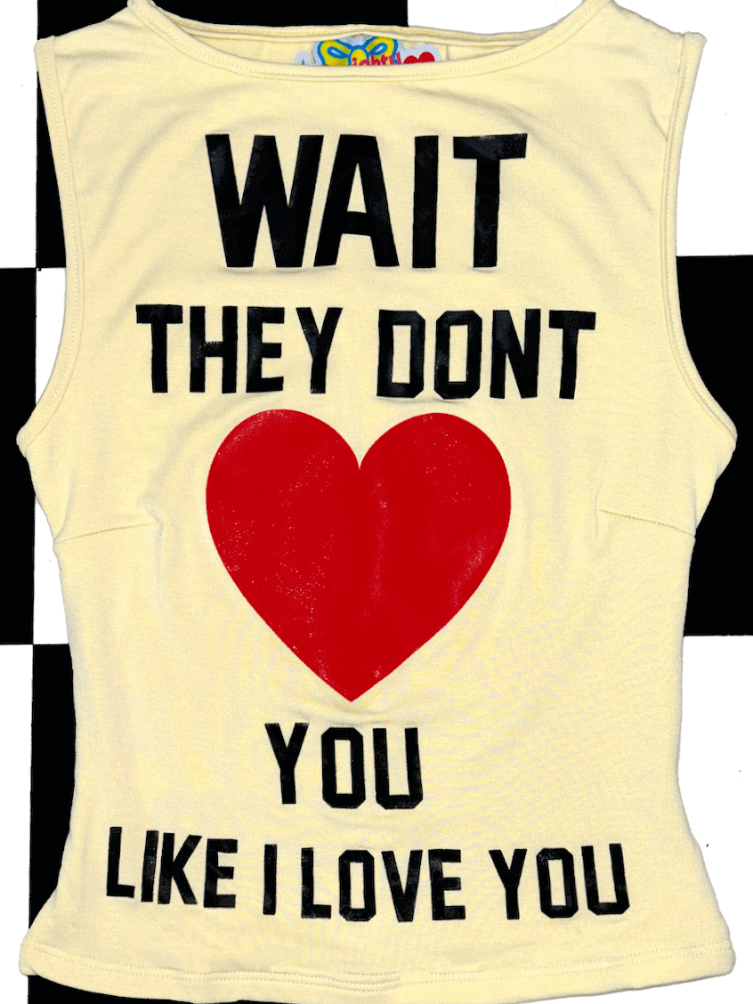 o'mighty MAPS FITTED TANK IN BUTTER