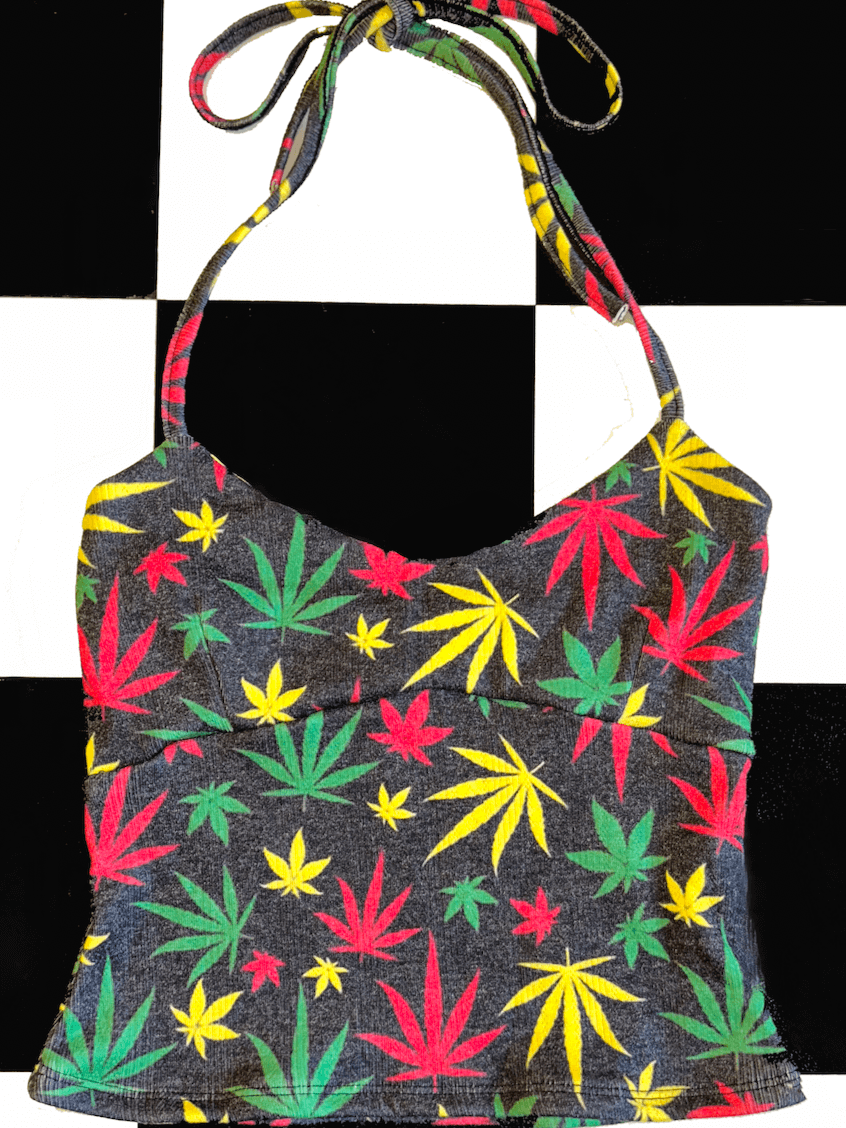 o'mighty MARIJUANA POINTELLE HALTER