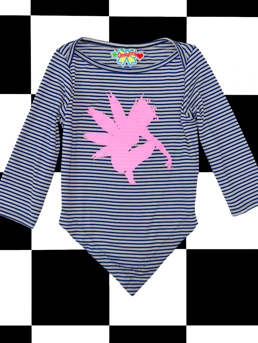 o'mighty MARYJANE TOP IN NAVY STRIPES