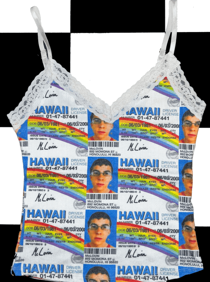 o'mighty MCLOVIN POINTELLE CAMI