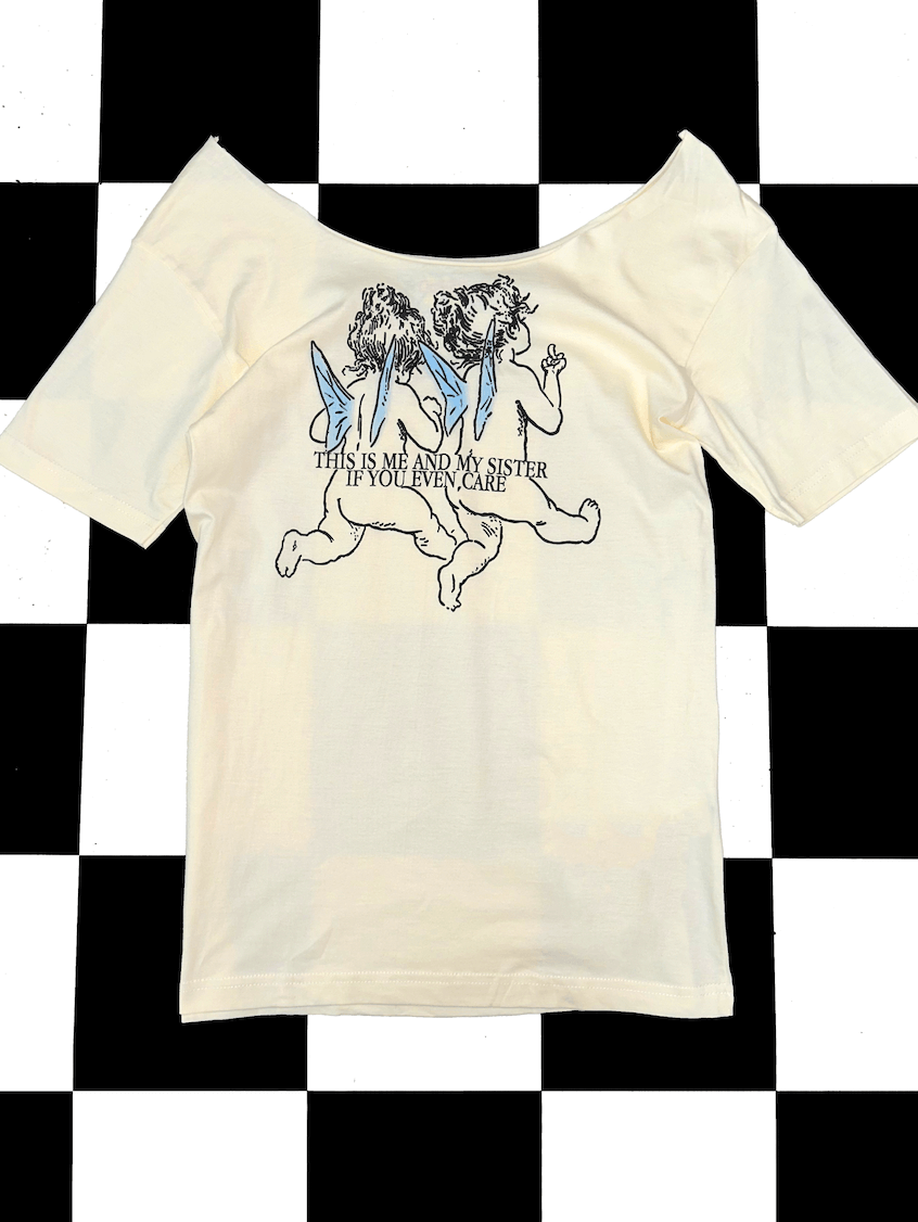 o'mighty ME AND MY SISTER OVERSIZED TEE