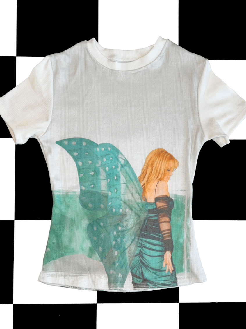 o'mighty METAMORPHOSIS POINTELLE TEE