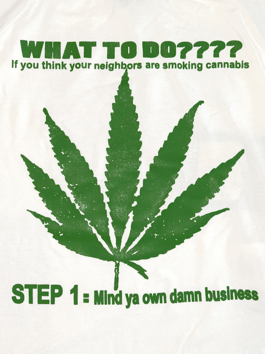 o'mighty MIND YA OWN IN WHITE