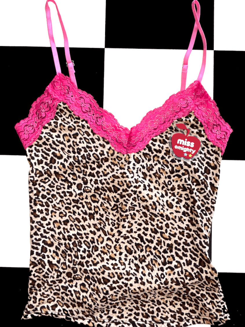 o'mighty MISS OMIGHTY CAMI IN LEOPARD