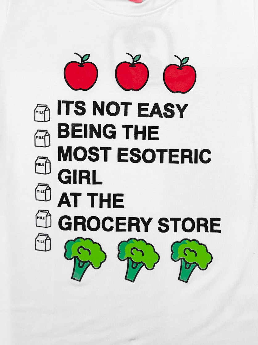 o'mighty MOST ESOTERIC GIRL BABY TEE