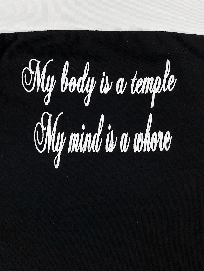 o'mighty MY BODY IS A TEMPLE