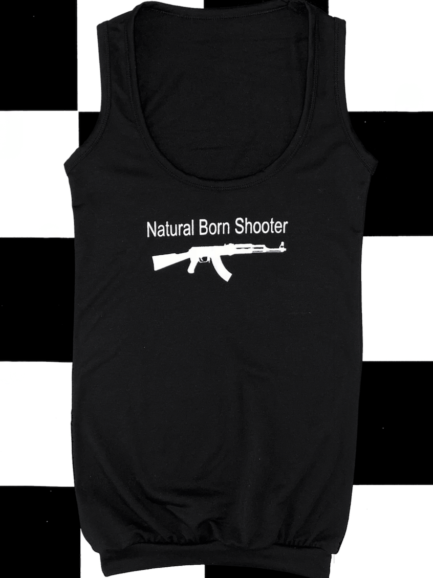 o'mighty NATURAL BORN SHOOTER TANK DRESS