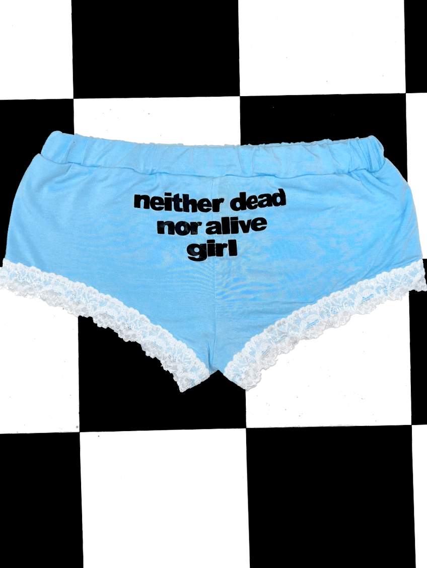 o'mighty NEITHER DEAD NOR ALIVE BOYSHORT