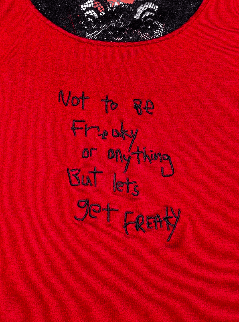 o'mighty NOT TO BE FREAKY LACE CAMI