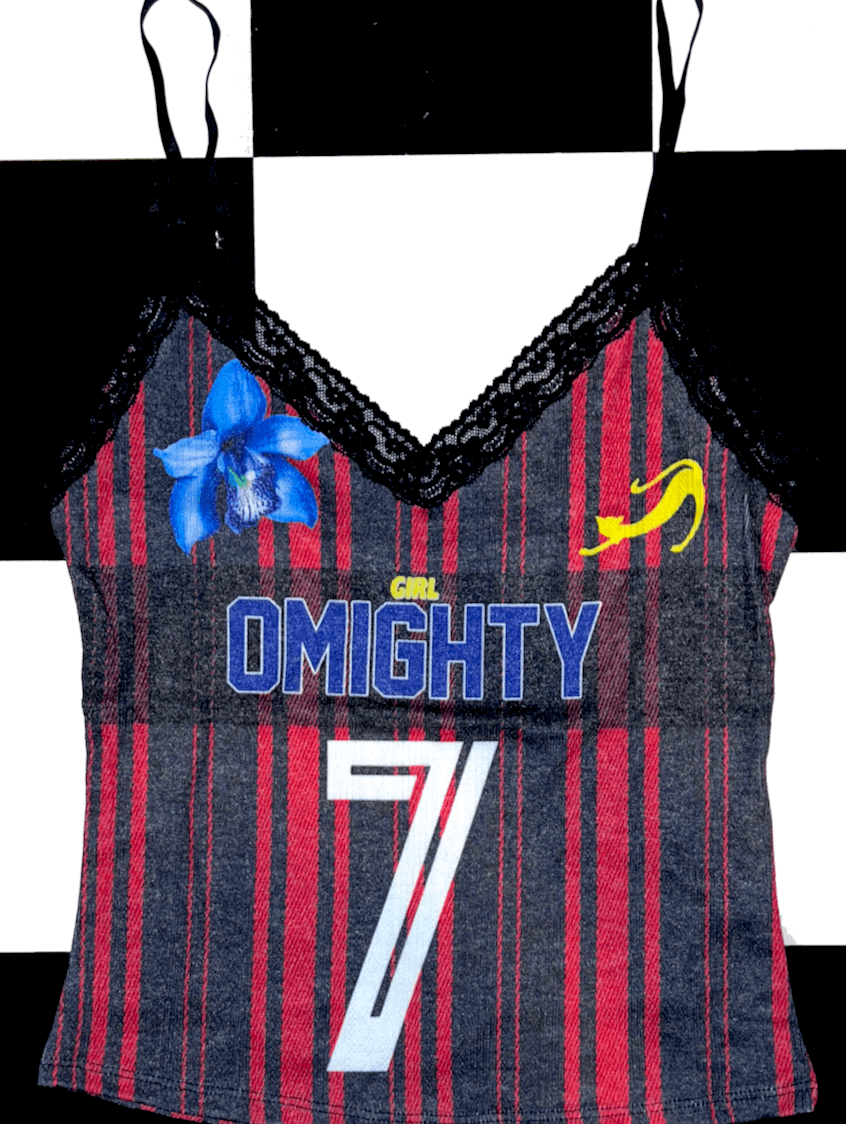 o'mighty NUMBER 7 POINTELLE CAMI