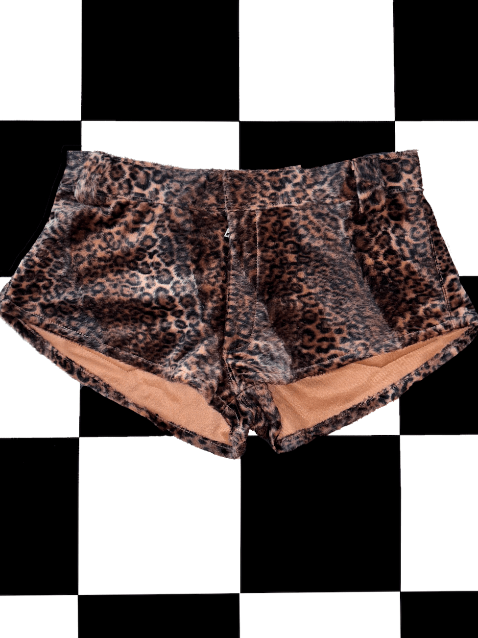 o'mighty OG LEOPARD BOOTY SHORT