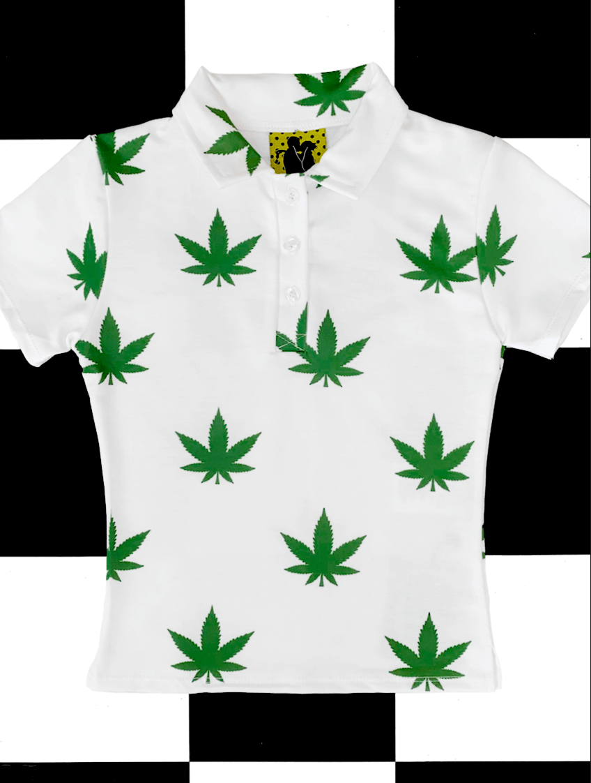 o'mighty OG MARIJUANA POLO TEE