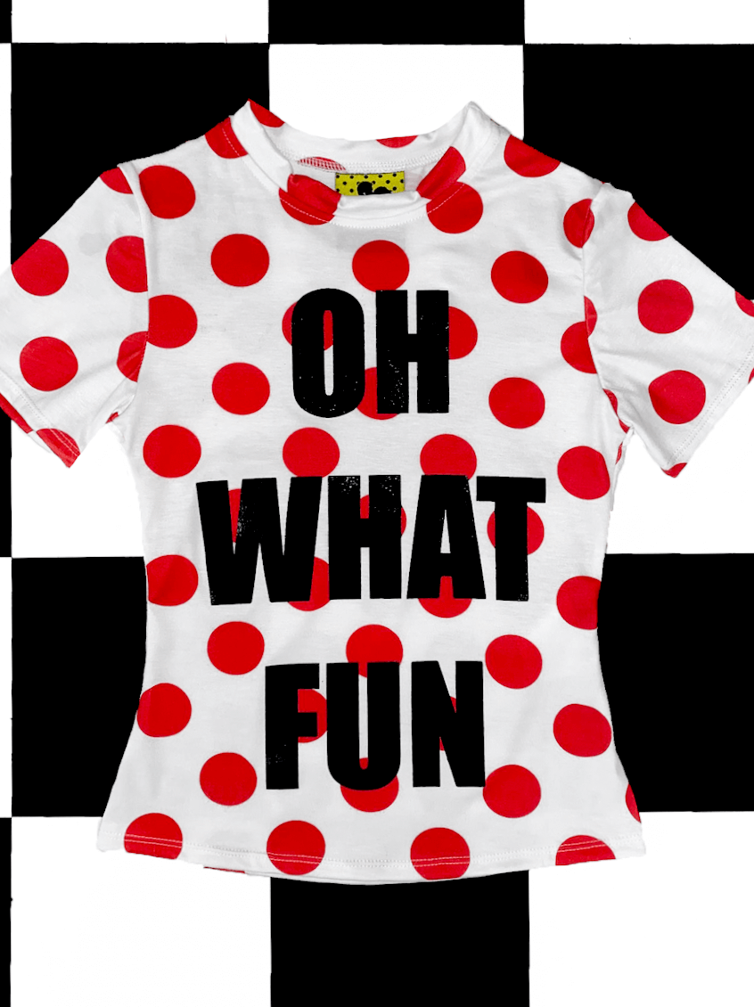 o'mighty OH WHAT FUN POLKA TEE